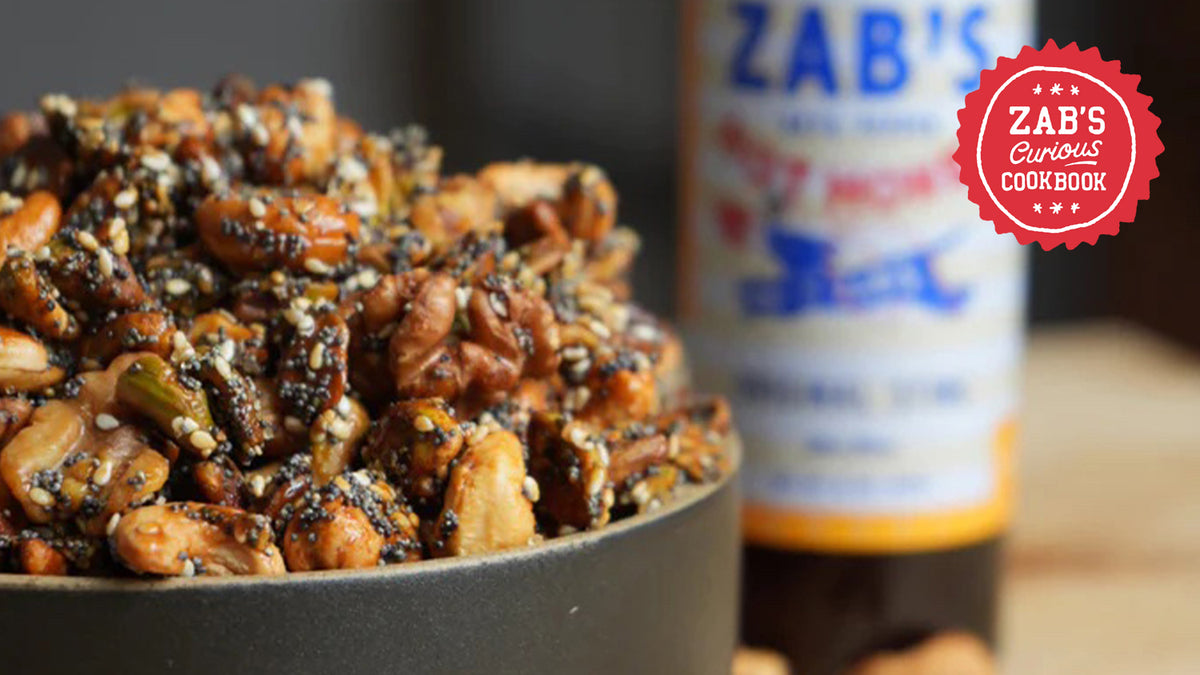 Hot Honey Nut Mix Zab's Hot Sauce