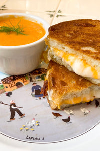 Grilled Cheese and Spicy Tomato Soup for the Soul