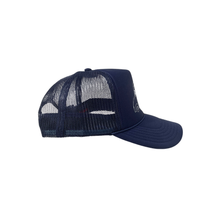Navy Deli Trucker Hat